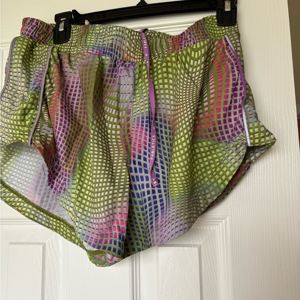 Fabletics Multicolor Athletic Shorts